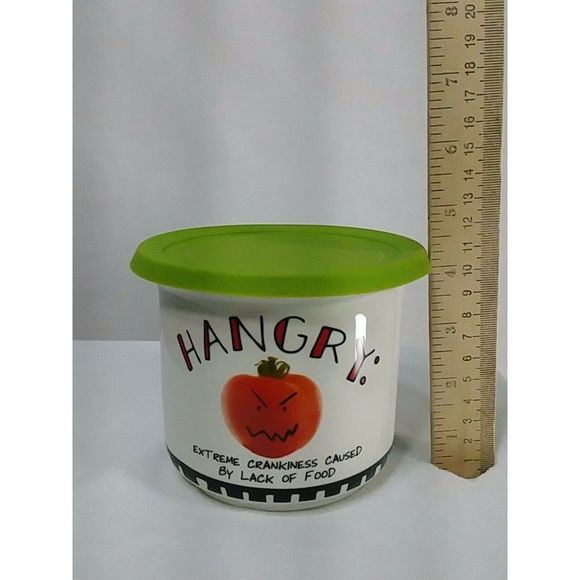 Lorrie Veasey Ceramic Container Hangry Tomato - Picture 3 of 7